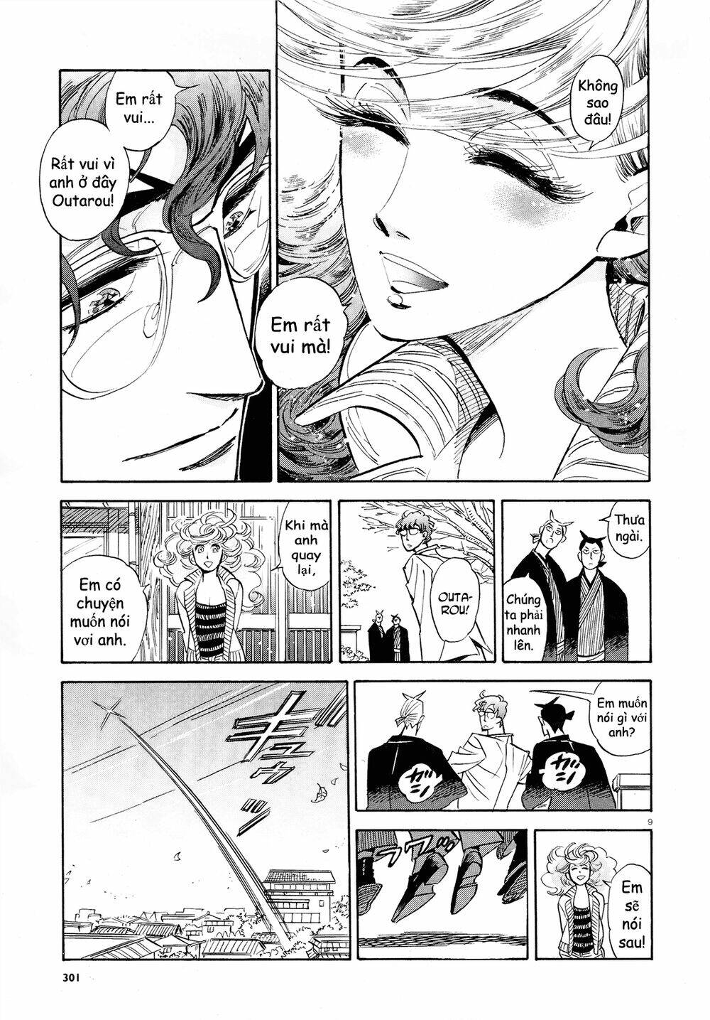Ran To Haiiro No Sekai Chapter 35 - Trang 2