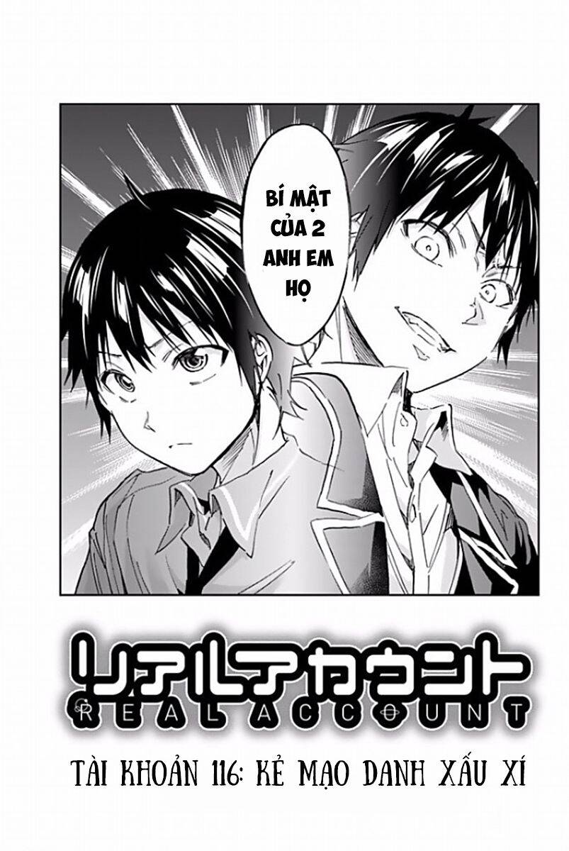 Real Account Ii Chapter 116 - Trang 2