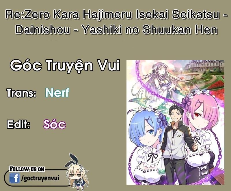 Re:Zero Kara Hajimeru Isekai Seikatsu – Daisshou – Outo No Ichinichi Hen Chapter 1 - Trang 2