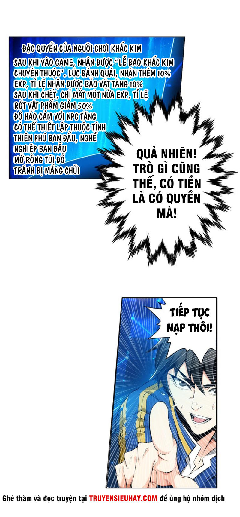 Rich Player – Người Chơi Khắc Kim Chapter 3 - Trang 2