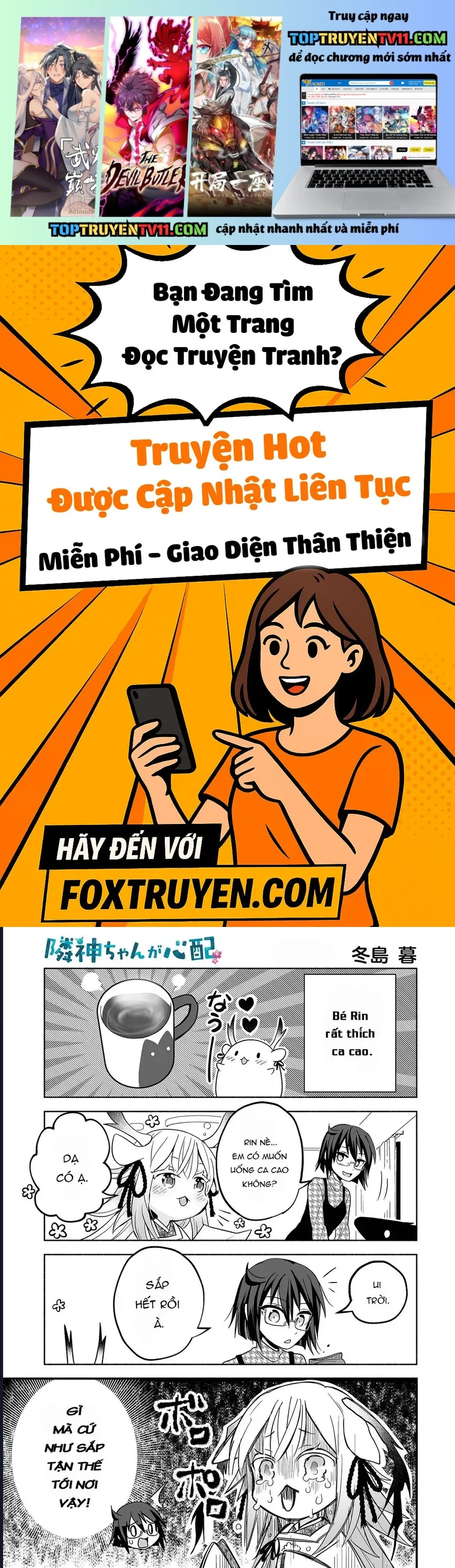 Rinjin-Chan Ga Shinpai Chapter 23 - Trang 2