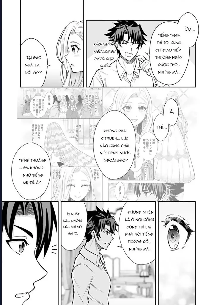 Rinkoku Kara Kita Yome Ga Kawaisugite Doushiyou Chapter 7 - Trang 2