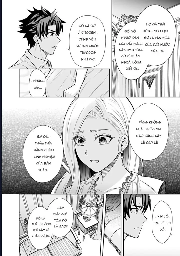 Rinkoku Kara Kita Yome Ga Kawaisugite Doushiyou Chapter 7 - Trang 2