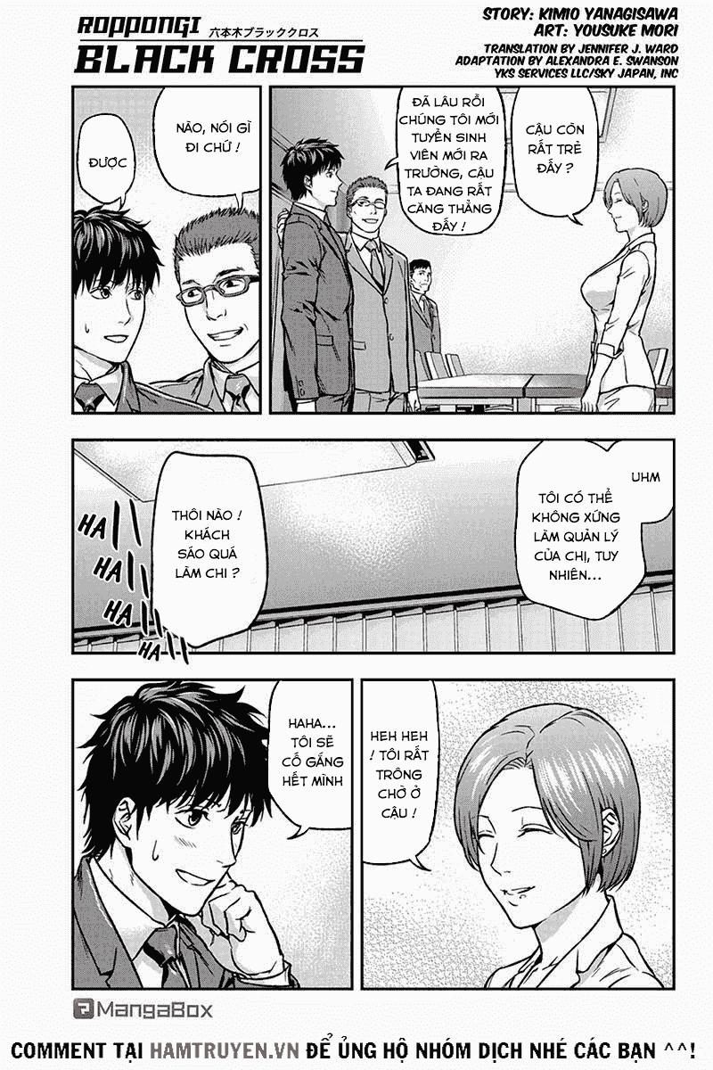 Roppongi Black Cross Chapter 28 - Trang 2
