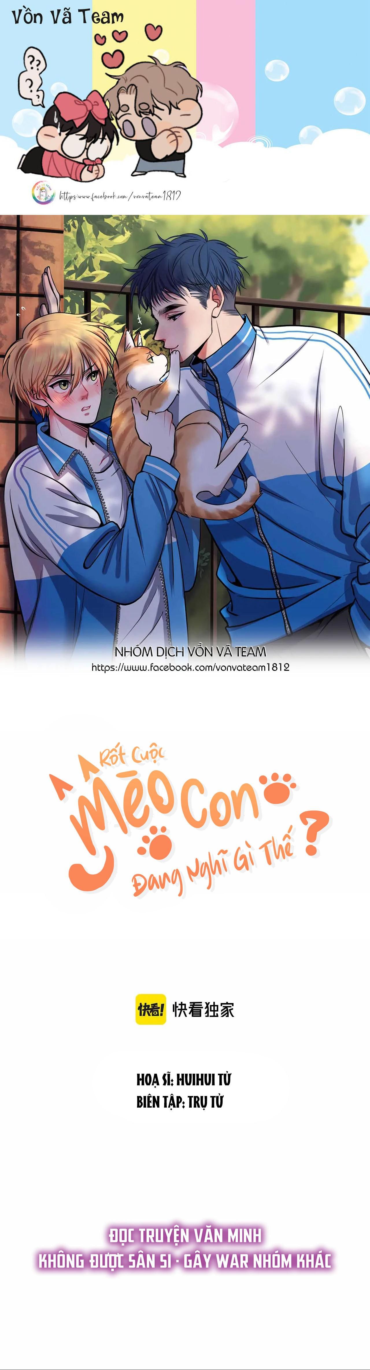 Rốt Cuộc Mèo Con Đang Nghĩ Gì Thế? Chapter 11 - Trang 2
