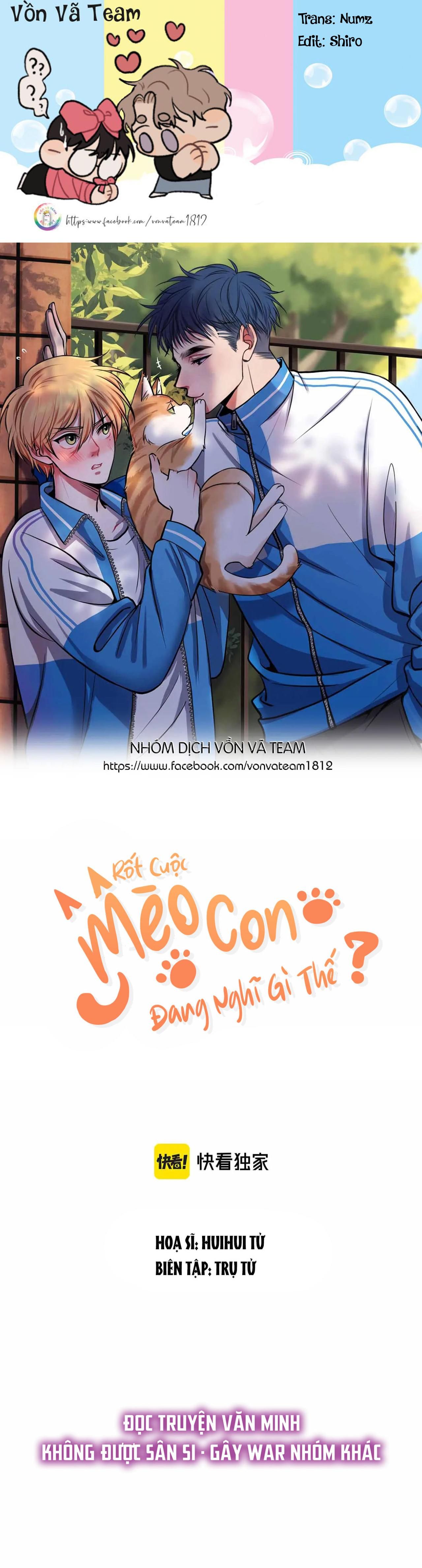Rốt Cuộc Mèo Con Đang Nghĩ Gì Thế? Chapter 2 - Trang 2