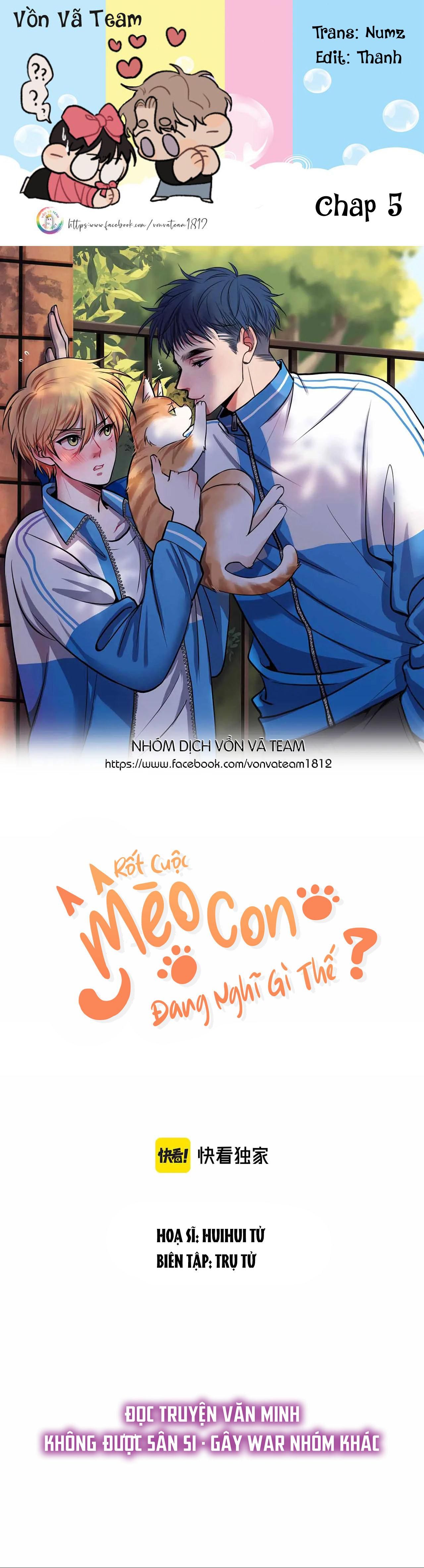 Rốt Cuộc Mèo Con Đang Nghĩ Gì Thế? Chapter 5 - Trang 2