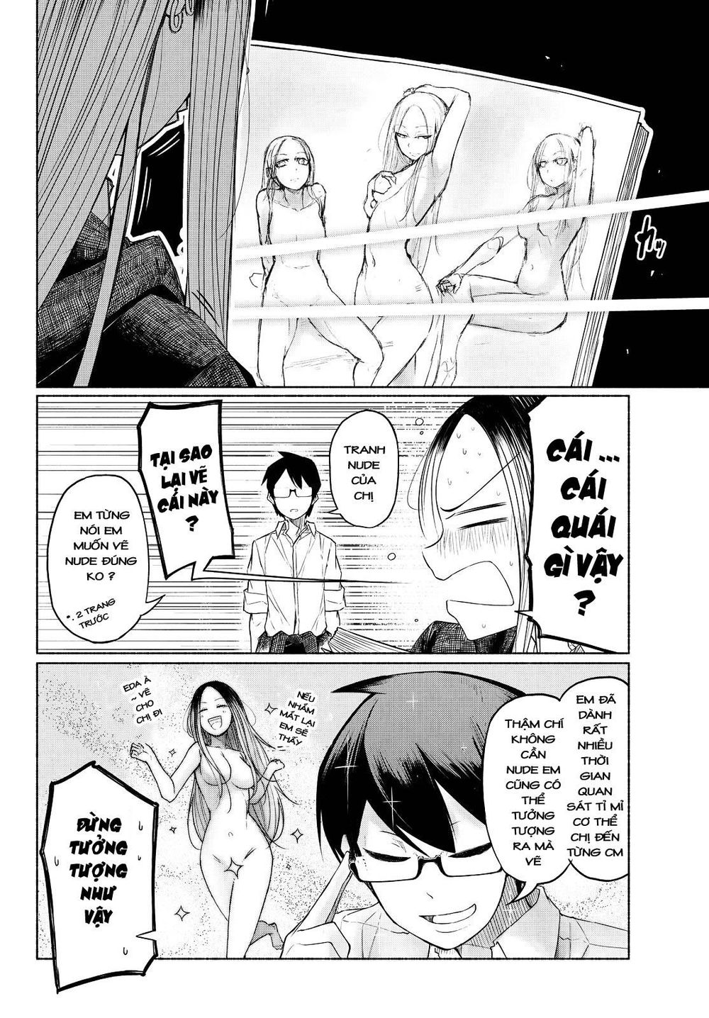 Rough Sketch Senpai Chapter 4 - Trang 2