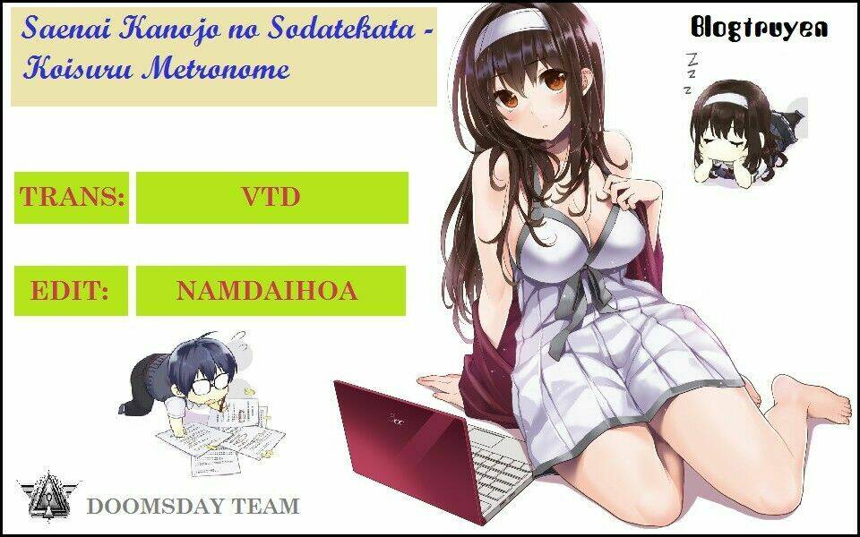 Saenai Kanojo No Sodatekata – Koisuru Metronome Chapter 1 - Trang 2
