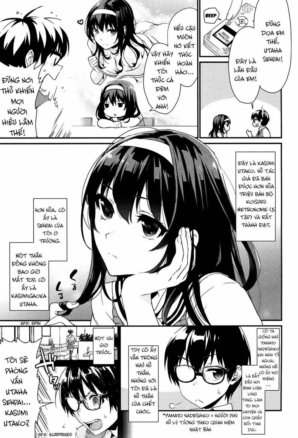 Saenai Kanojo No Sodatekata – Koisuru Metronome Chapter 1 - Trang 2