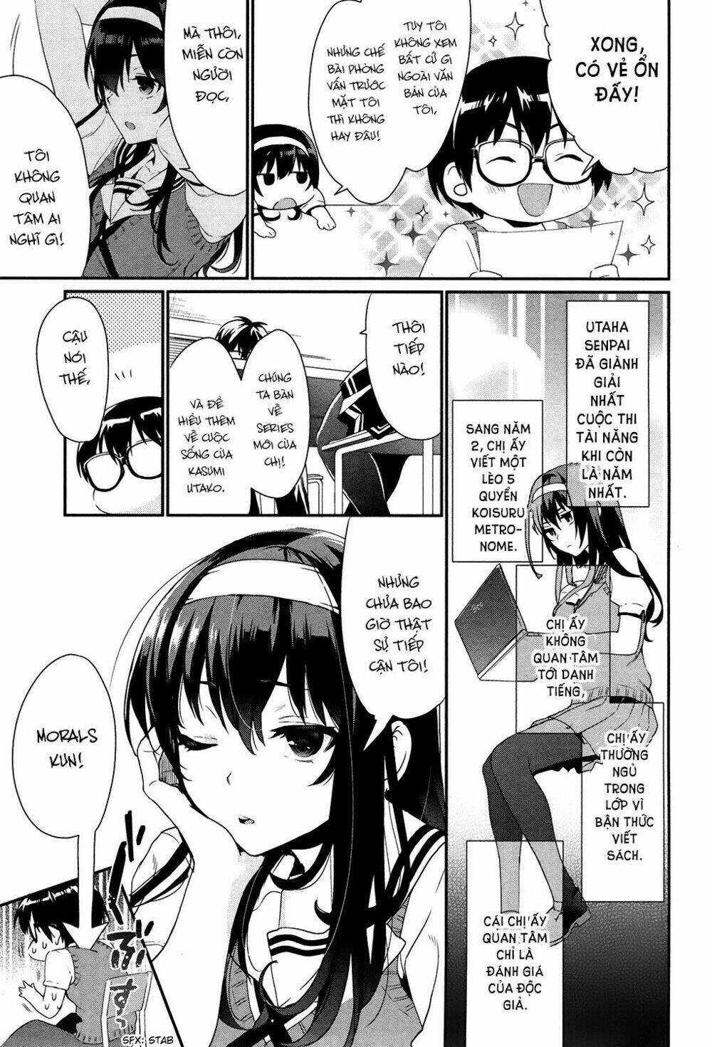 Saenai Kanojo No Sodatekata – Koisuru Metronome Chapter 1 - Trang 2
