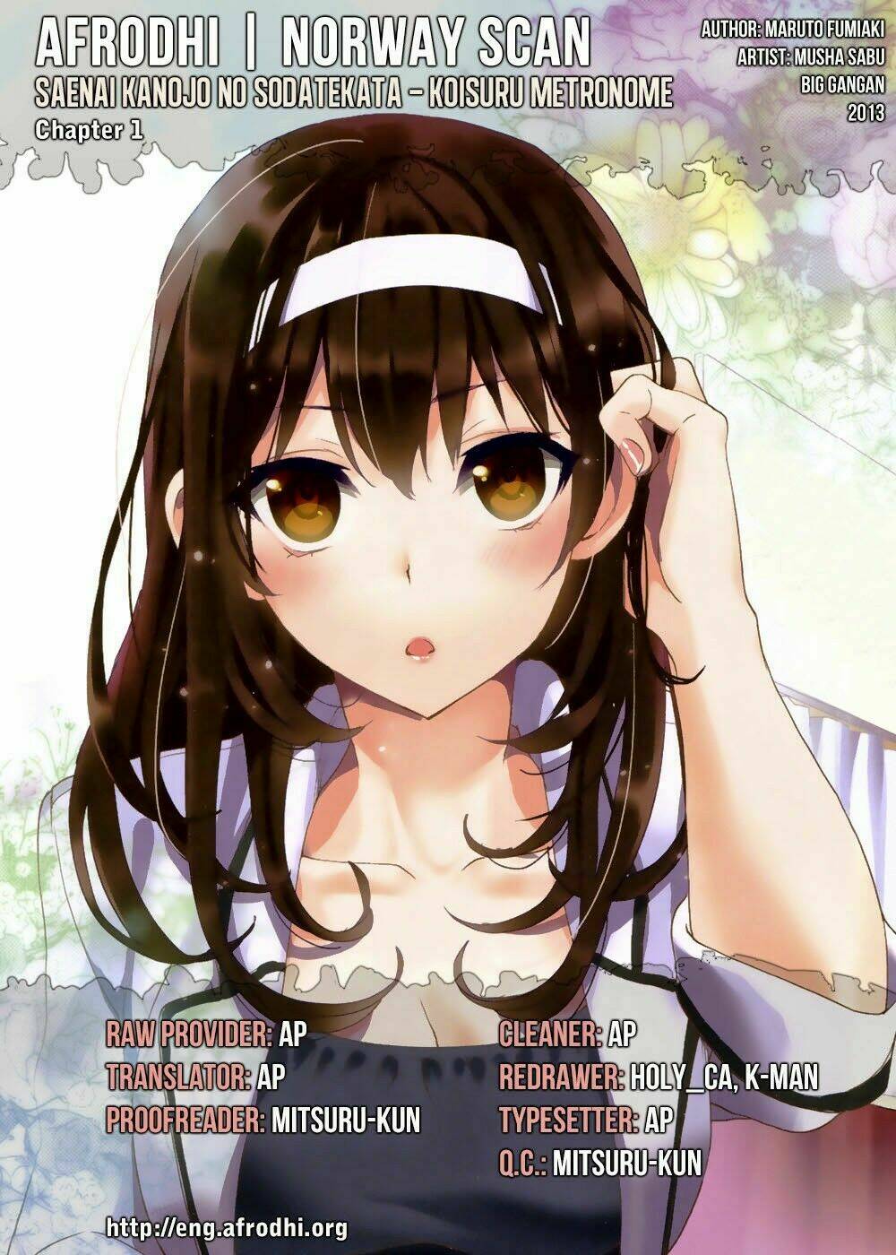 Saenai Kanojo No Sodatekata – Koisuru Metronome Chapter 1 - Trang 2