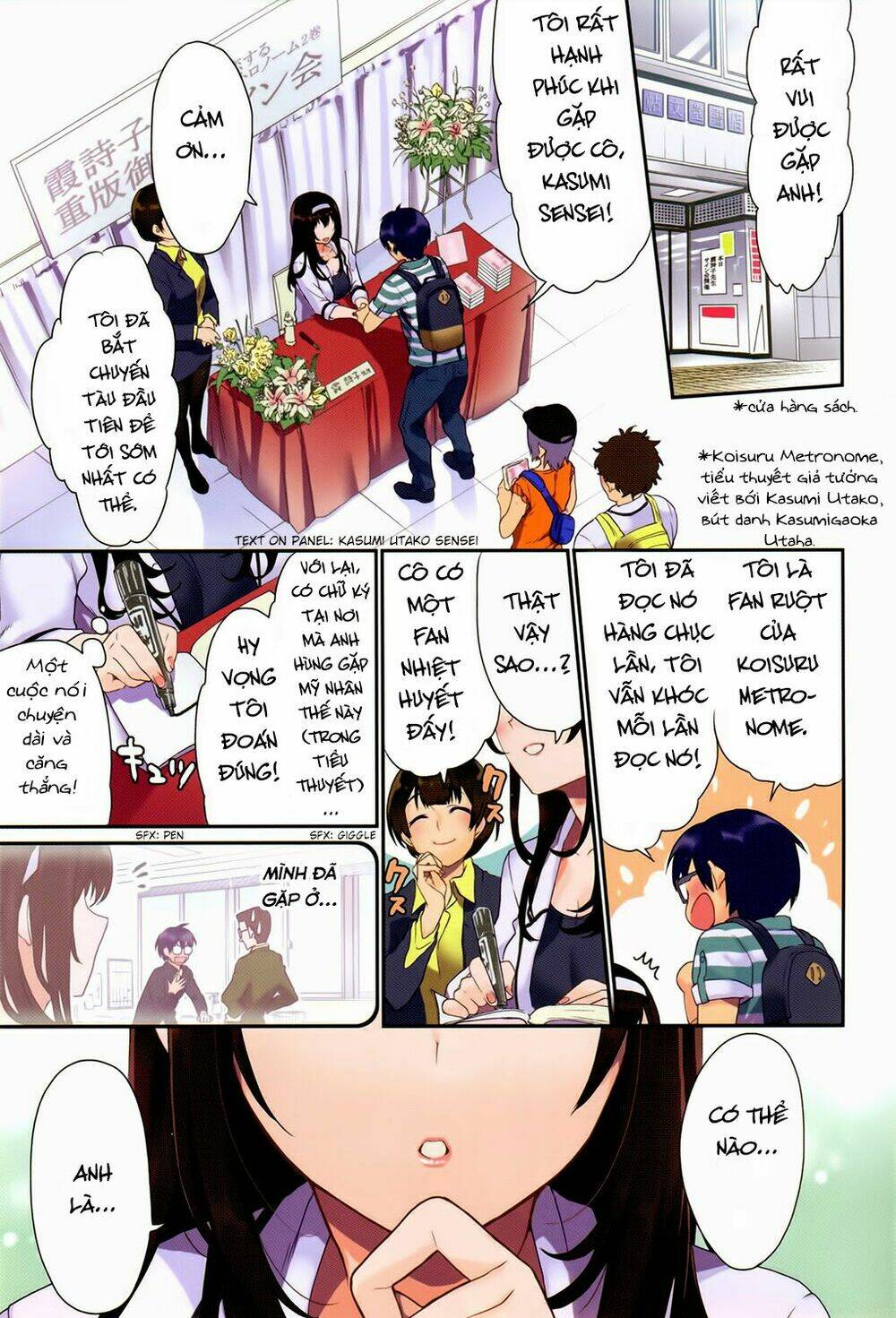 Saenai Kanojo No Sodatekata – Koisuru Metronome Chapter 1 - Trang 2