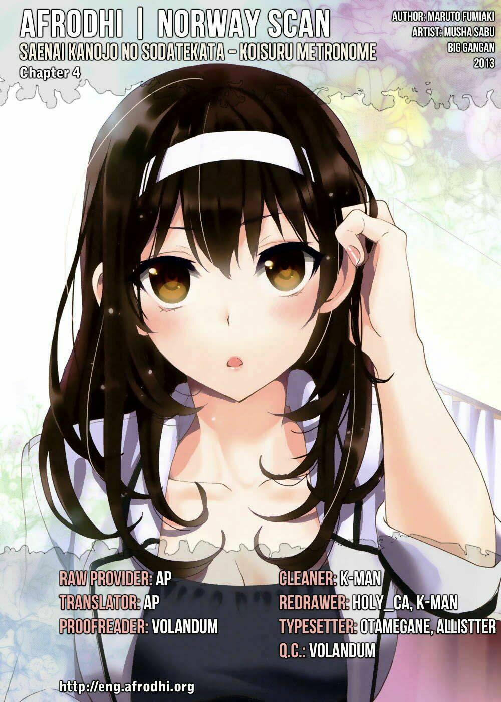 Saenai Kanojo No Sodatekata – Koisuru Metronome Chapter 4 - Trang 2