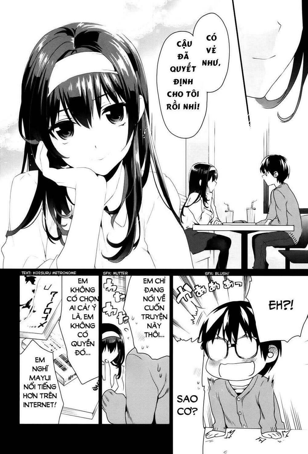 Saenai Kanojo No Sodatekata – Koisuru Metronome Chapter 5 - Trang 2