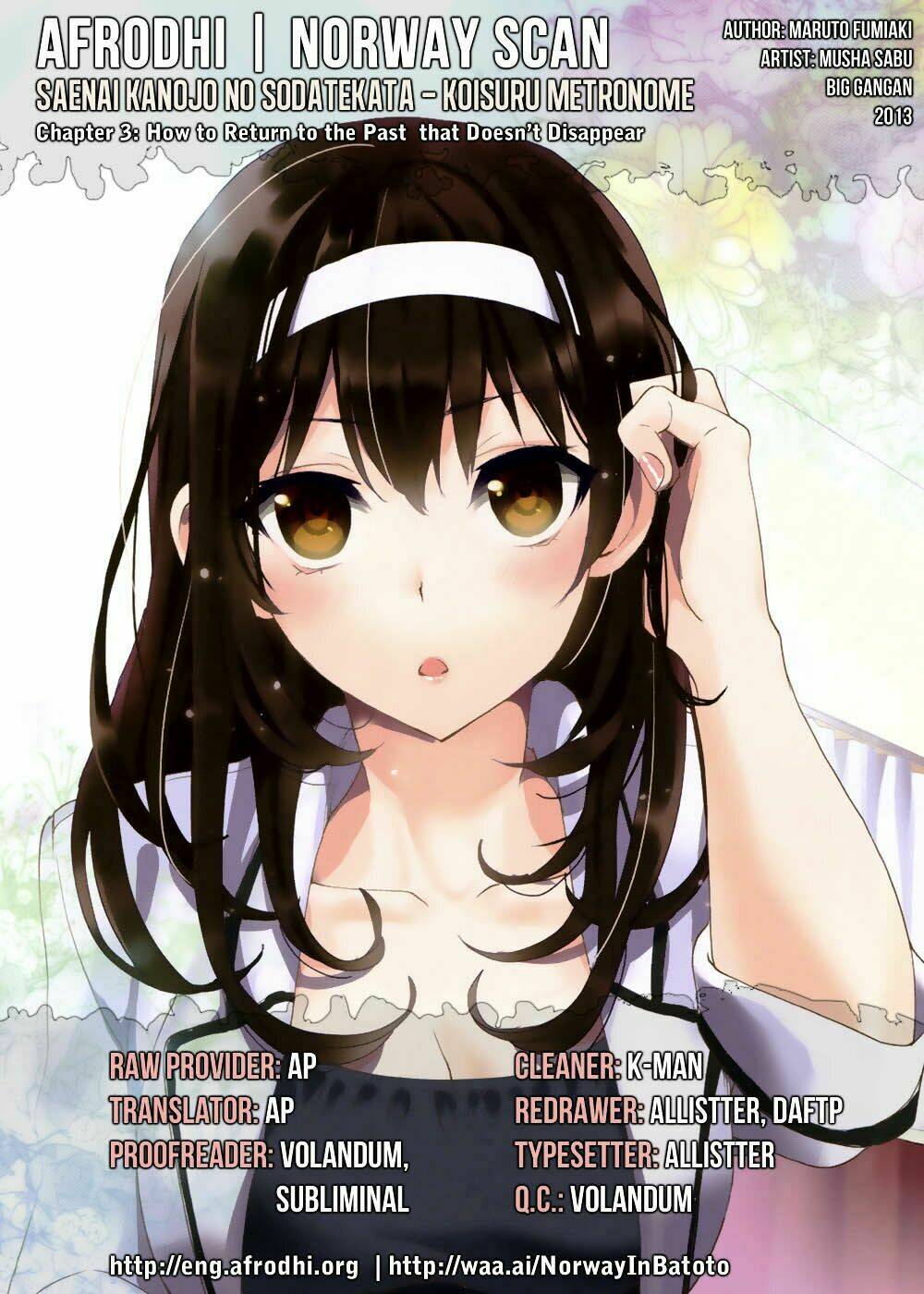 Saenai Kanojo No Sodatekata – Koisuru Metronome Chapter 5 - Trang 2