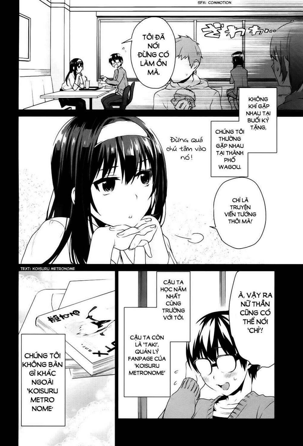 Saenai Kanojo No Sodatekata – Koisuru Metronome Chapter 5 - Trang 2