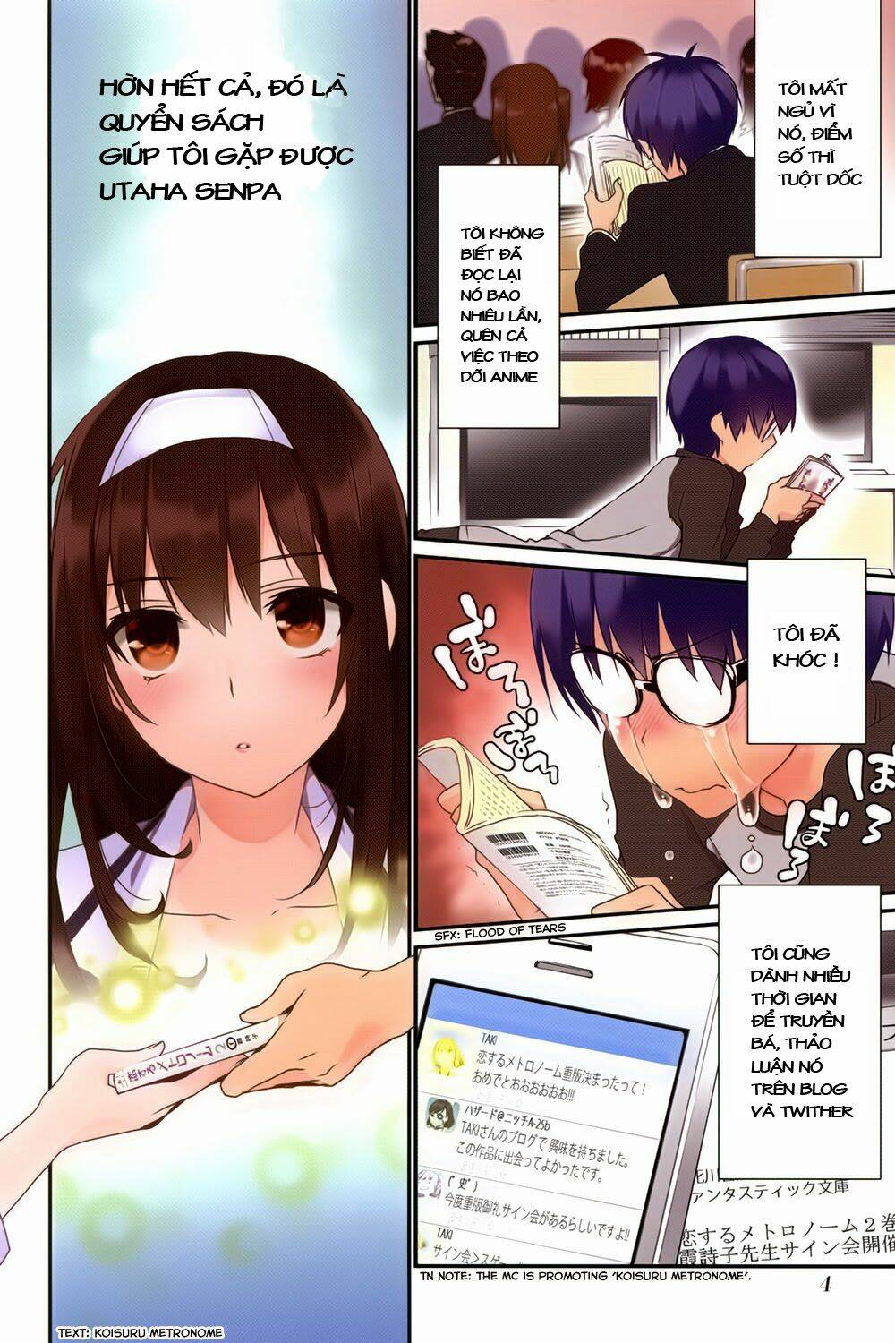 Saenai Kanojo No Sodatekata – Koisuru Metronome Chapter 6 - Trang 2