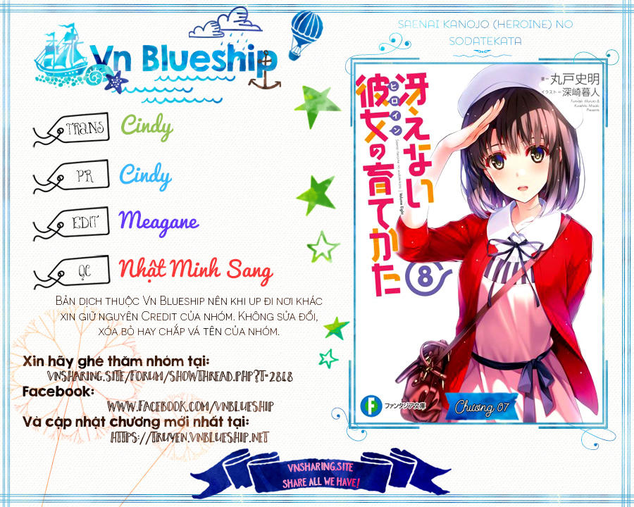 Saenai Kanojo No Sodatekata Chapter 7 - Trang 2