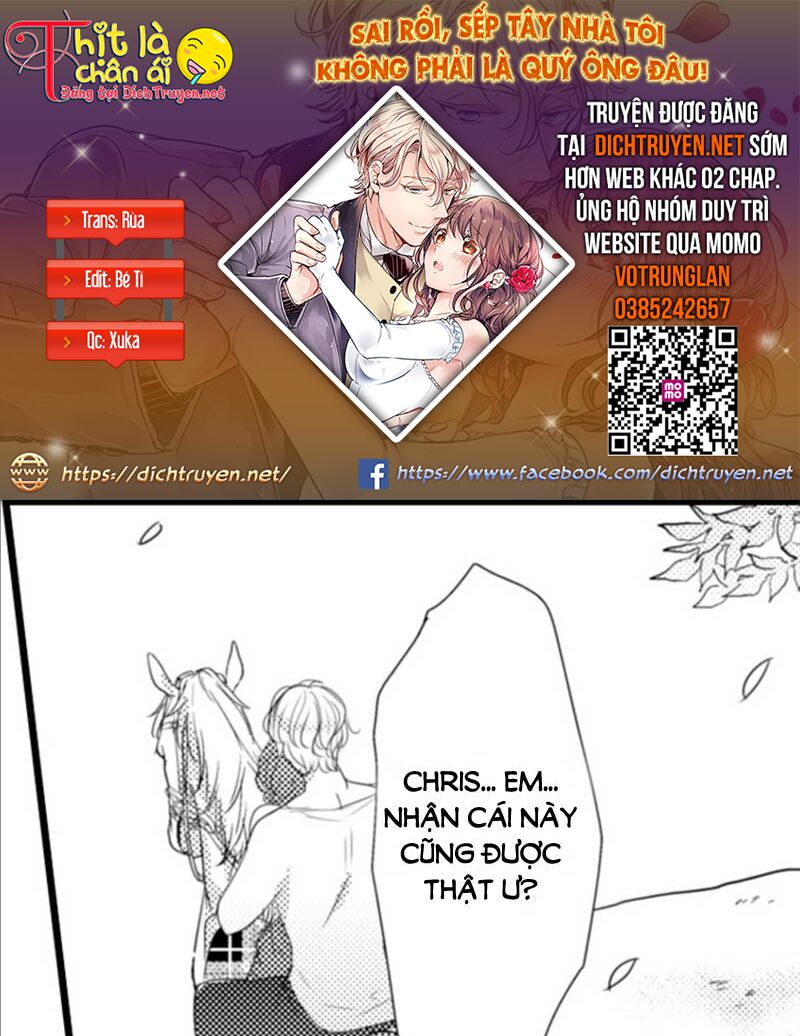 Sai Rồi, Sếp Tây Nhà Tôi Không Phải Là Quý Ông Đâu! Chapter 44 - Trang 2