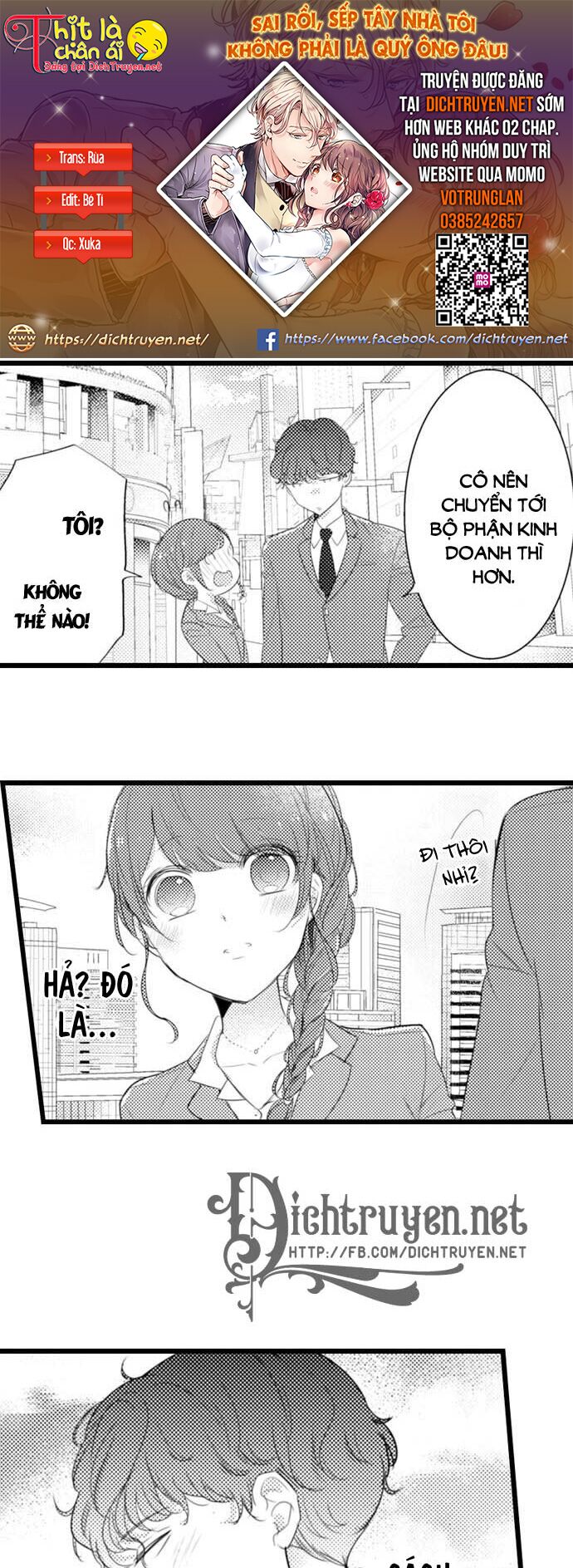 Sai Rồi, Sếp Tây Nhà Tôi Không Phải Là Quý Ông Đâu! Chapter 54 - Trang 2