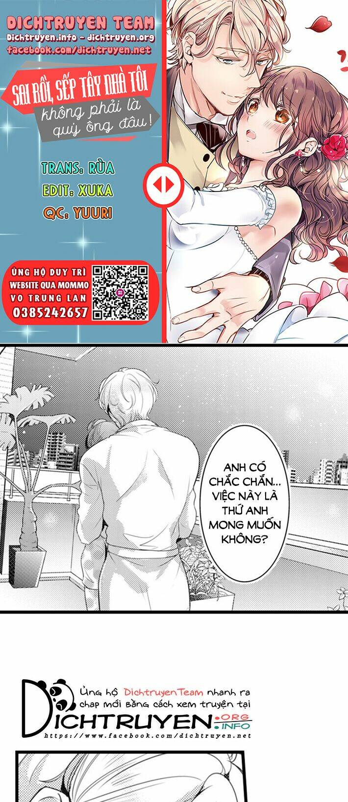 Sai Rồi, Sếp Tây Nhà Tôi Không Phải Là Quý Ông Đâu! Chapter 63 - Trang 2