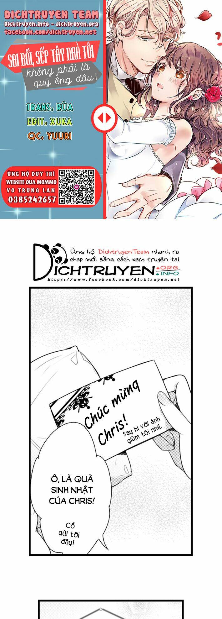 Sai Rồi, Sếp Tây Nhà Tôi Không Phải Là Quý Ông Đâu! Chapter 65 - Trang 2