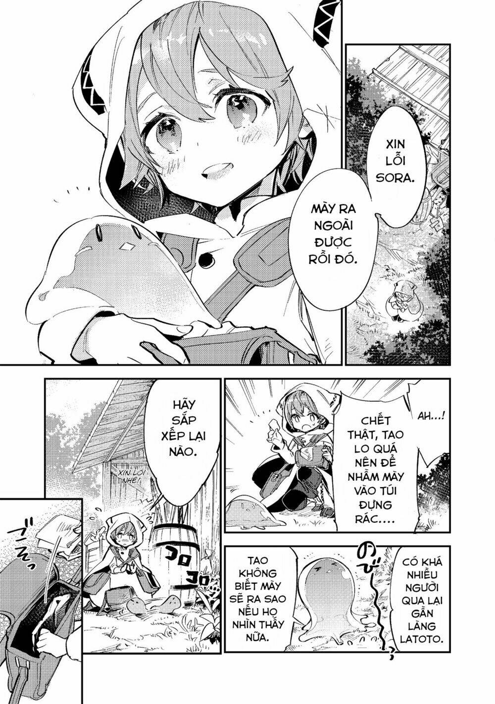 Saijaku Teima Wa Gomi Hiroi No Tabi O Hajimemashita Chapter 3.1 - Trang 2