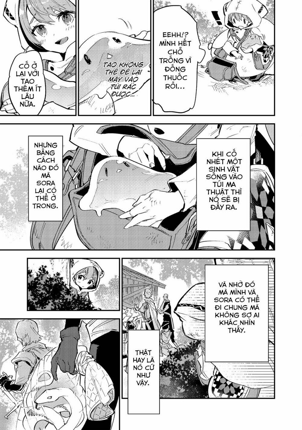 Saijaku Teima Wa Gomi Hiroi No Tabi O Hajimemashita Chapter 3.1 - Trang 2