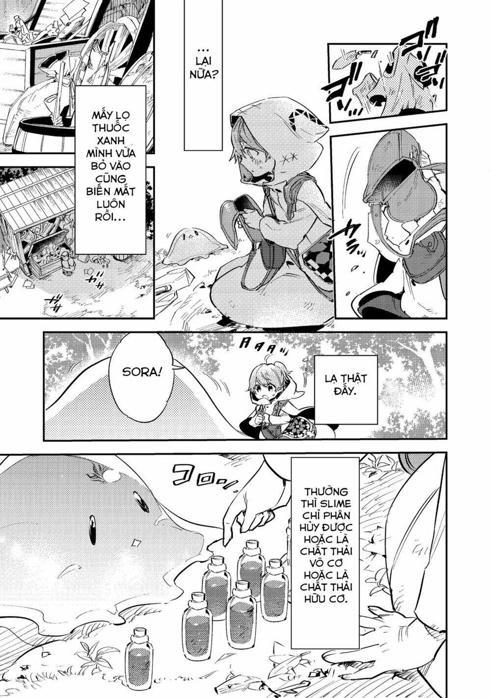 Saijaku Teima Wa Gomi Hiroi No Tabi O Hajimemashita Chapter 3.1 - Trang 2