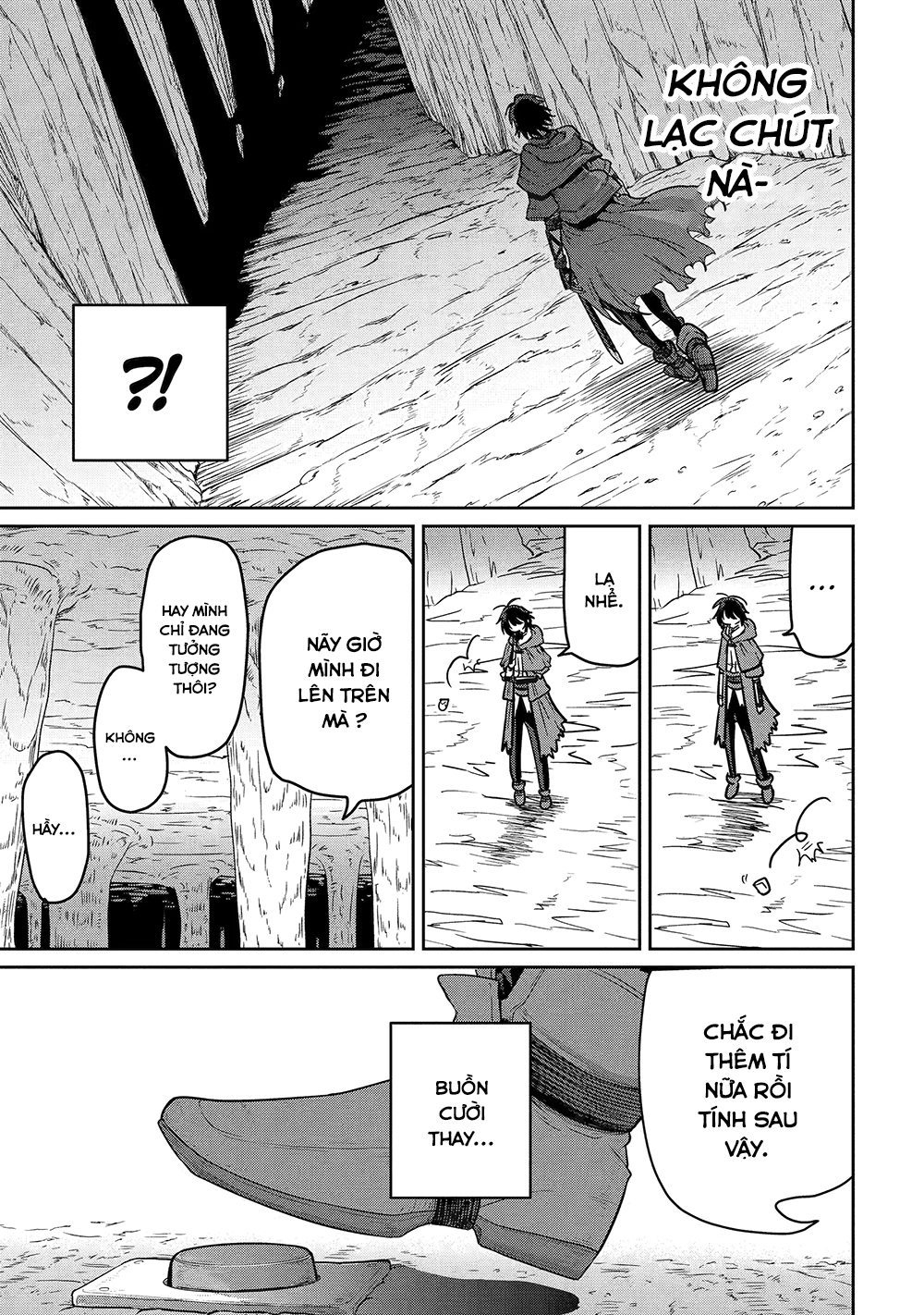 Saikou Nando Meikyuu De Party Ni Okizari Ni Sareta S-Rank Kenshi, Hontou Ni Mayoimakutte Dare Mo Shiranai Saishinbu E: Ore No Kan Dato Tabun Kocchi Ga Deguchi Da To Omou Chapter 4 - Trang 2