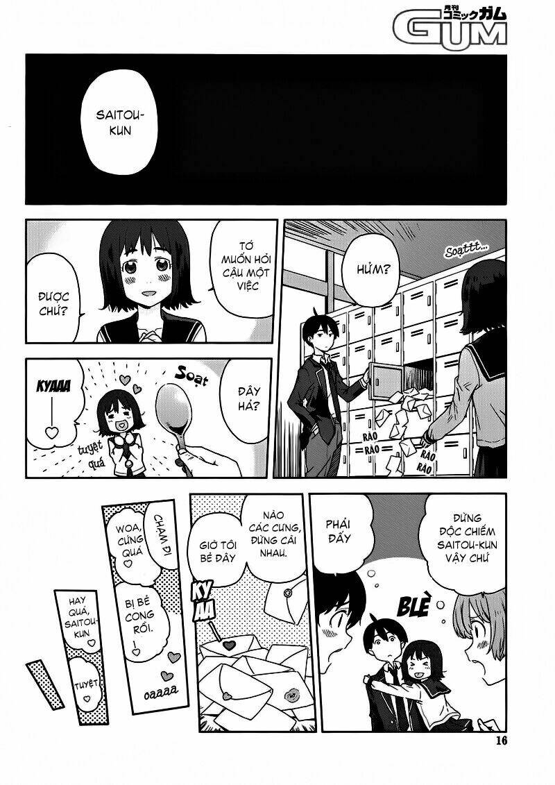Saito-Kun Wa Chounouryokusha Rashii Chapter 1 - Trang 2