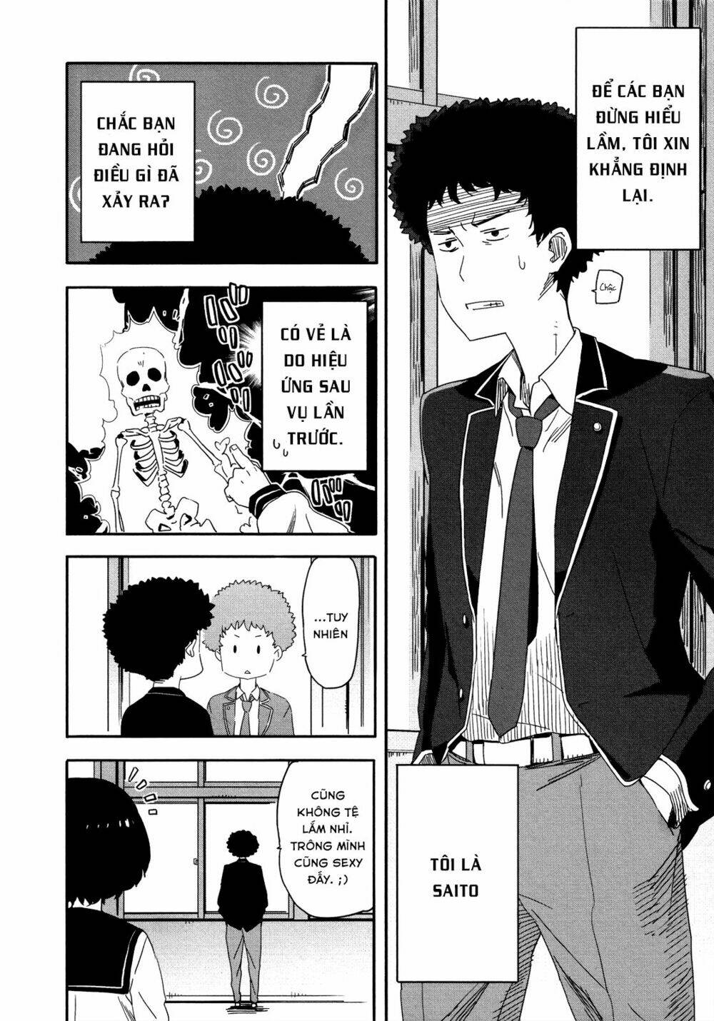 Saito-Kun Wa Chounouryokusha Rashii Chapter 12 - Trang 2