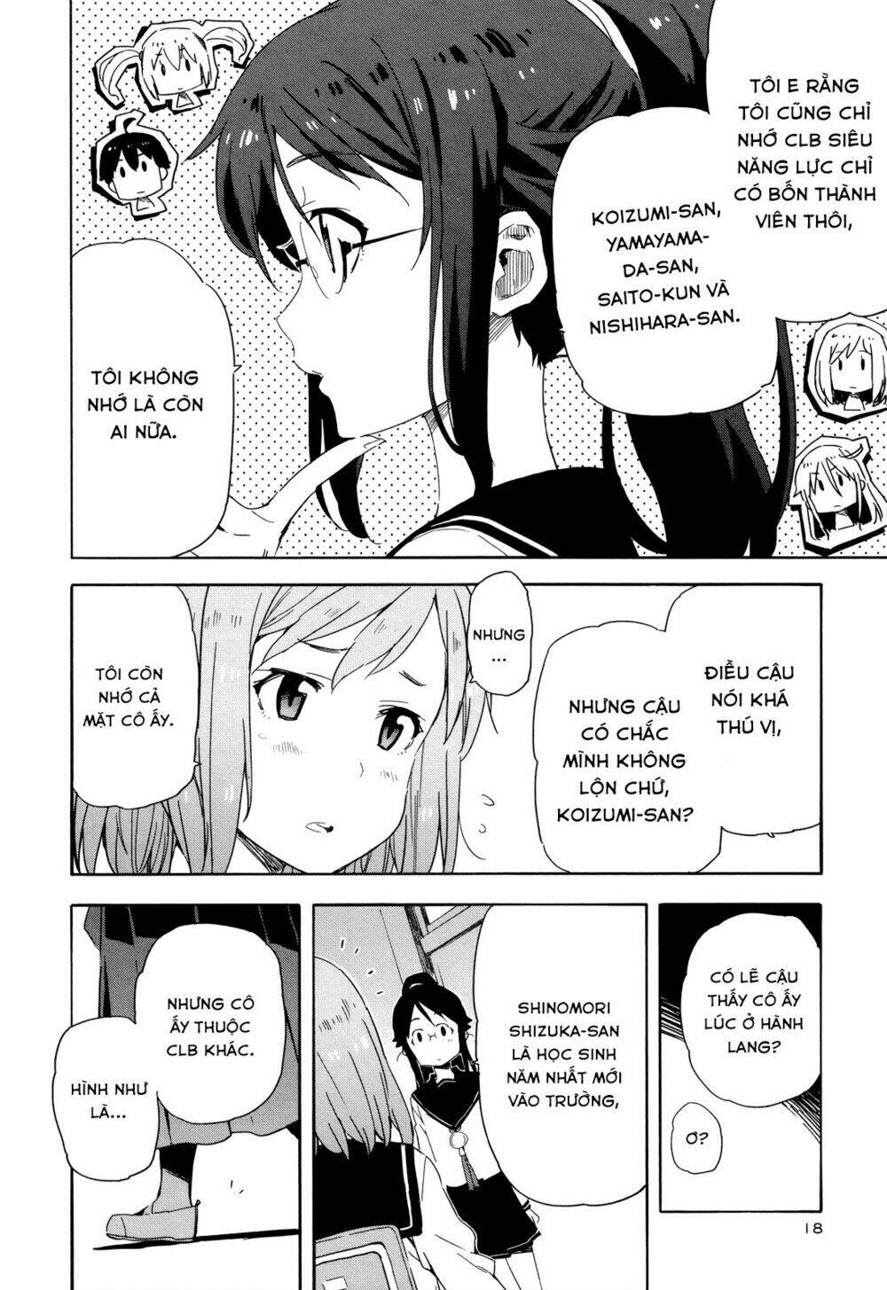 Saito-Kun Wa Chounouryokusha Rashii Chapter 13 - Trang 2