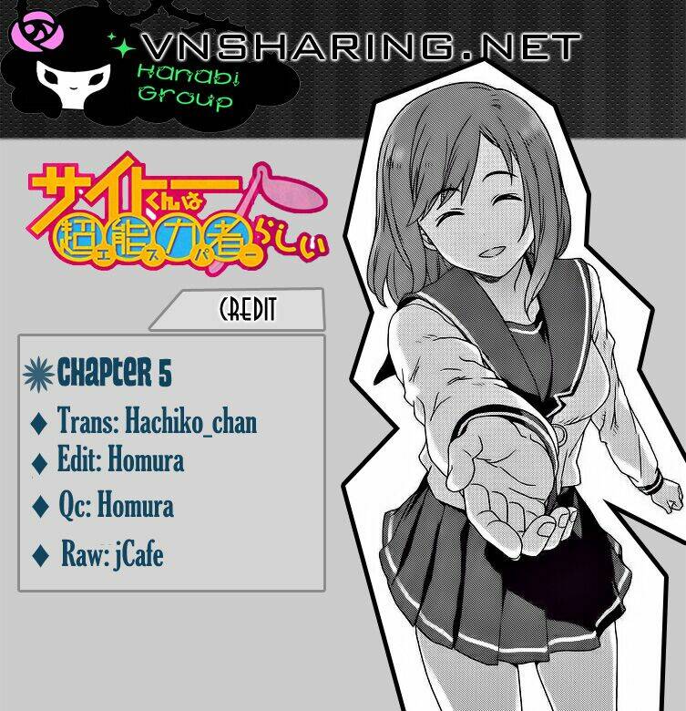 Saito-Kun Wa Chounouryokusha Rashii Chapter 5 - Trang 2