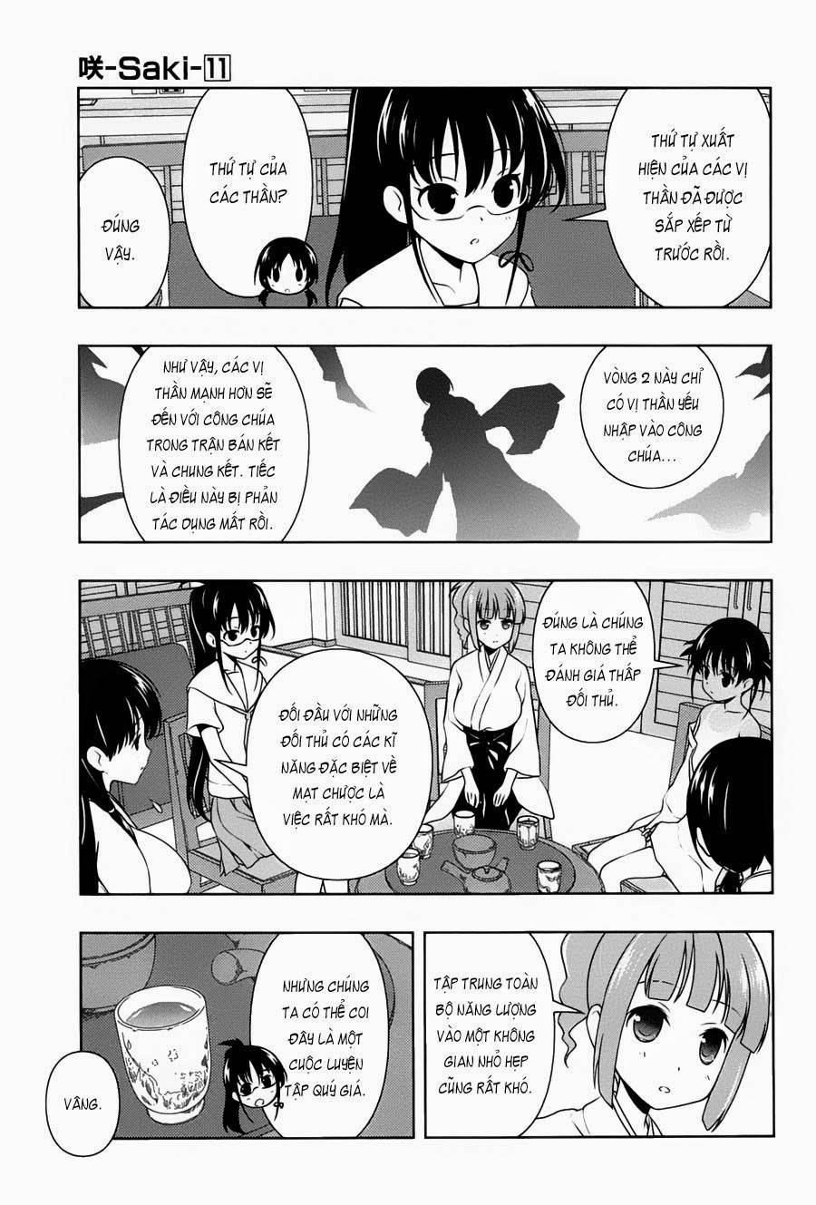 Saki Chapter 100 - Trang 2