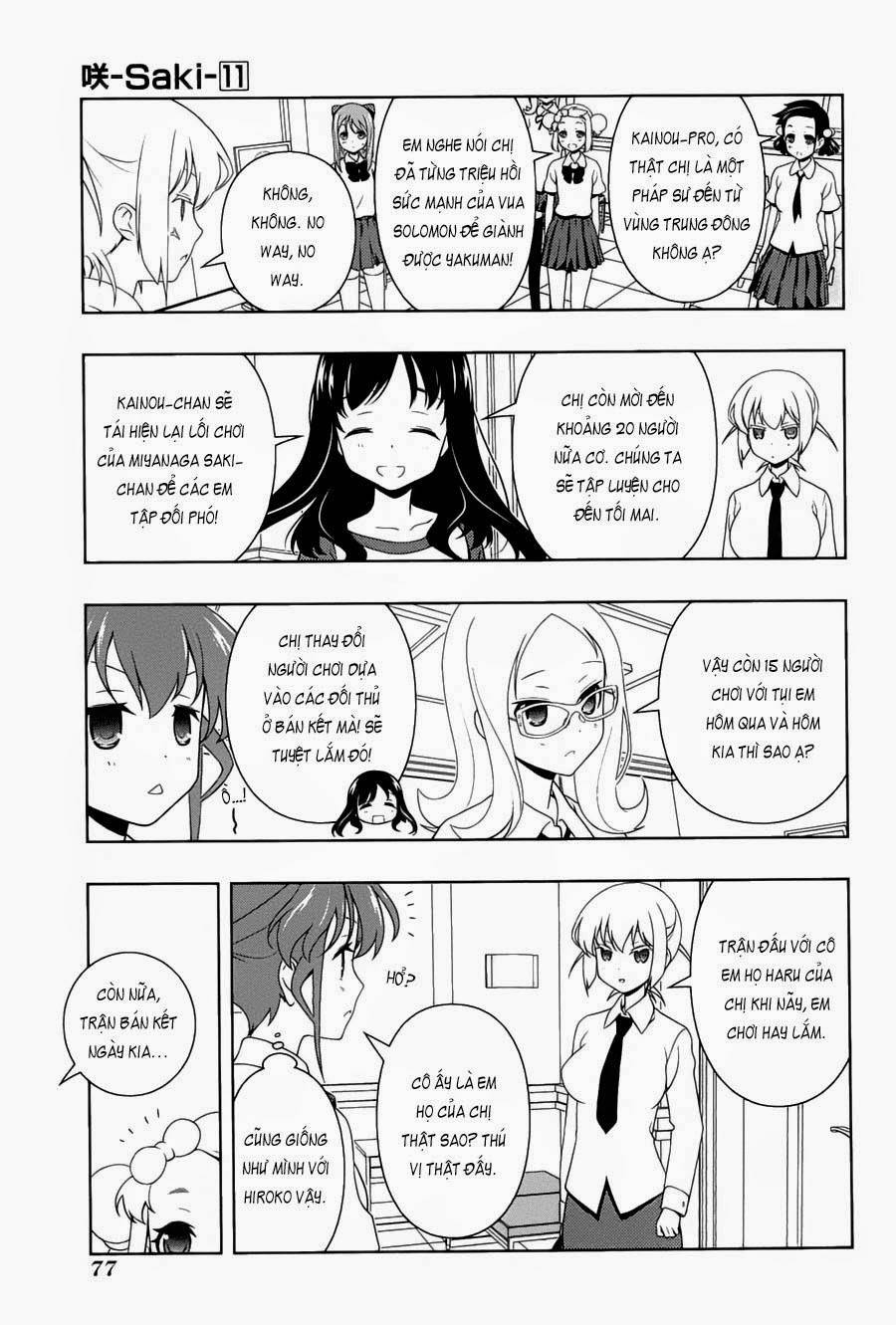 Saki Chapter 100 - Trang 2