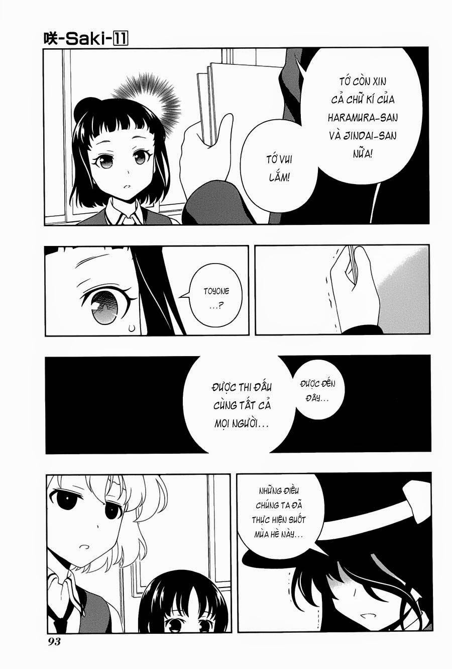 Saki Chapter 101 - Trang 2