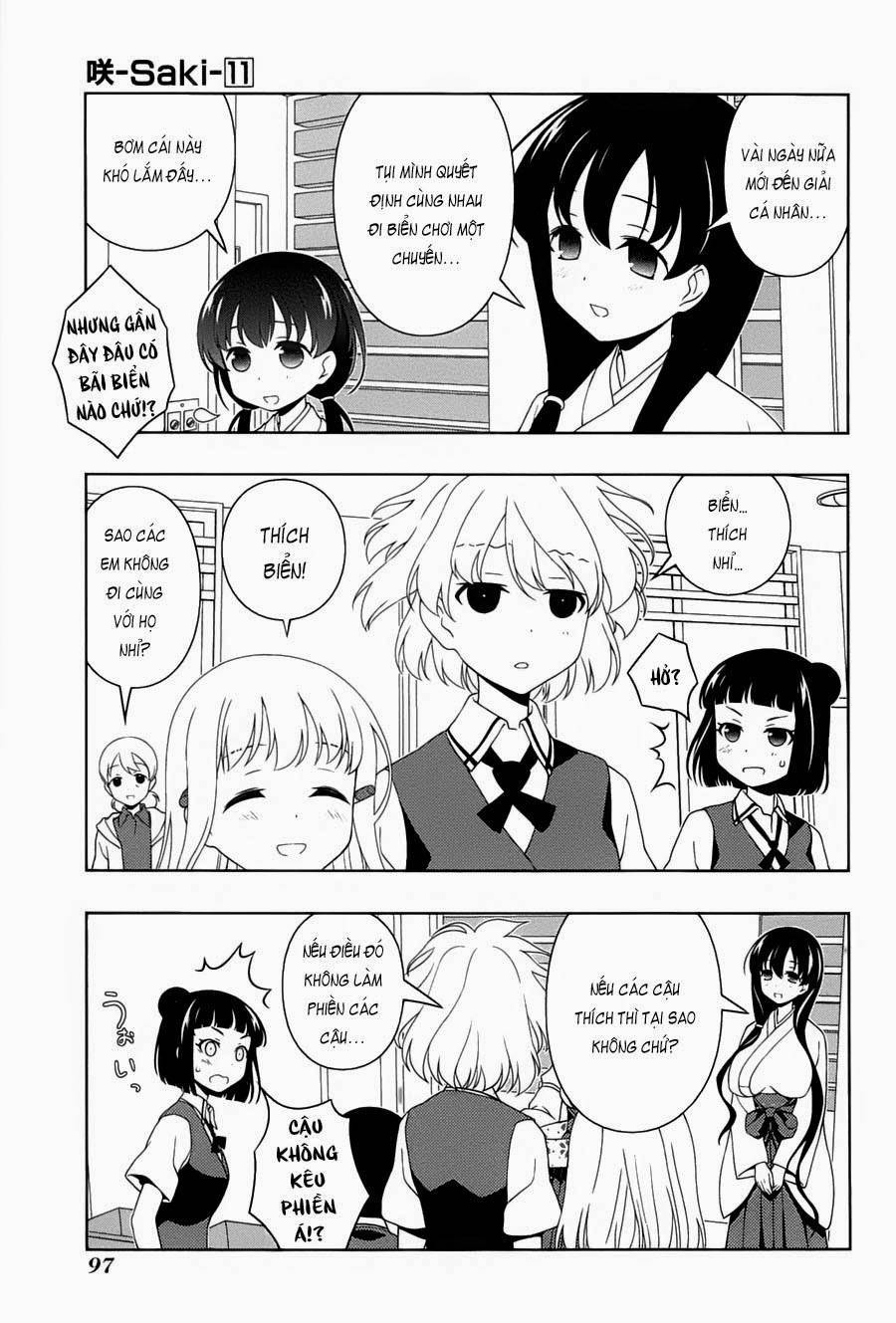 Saki Chapter 101 - Trang 2