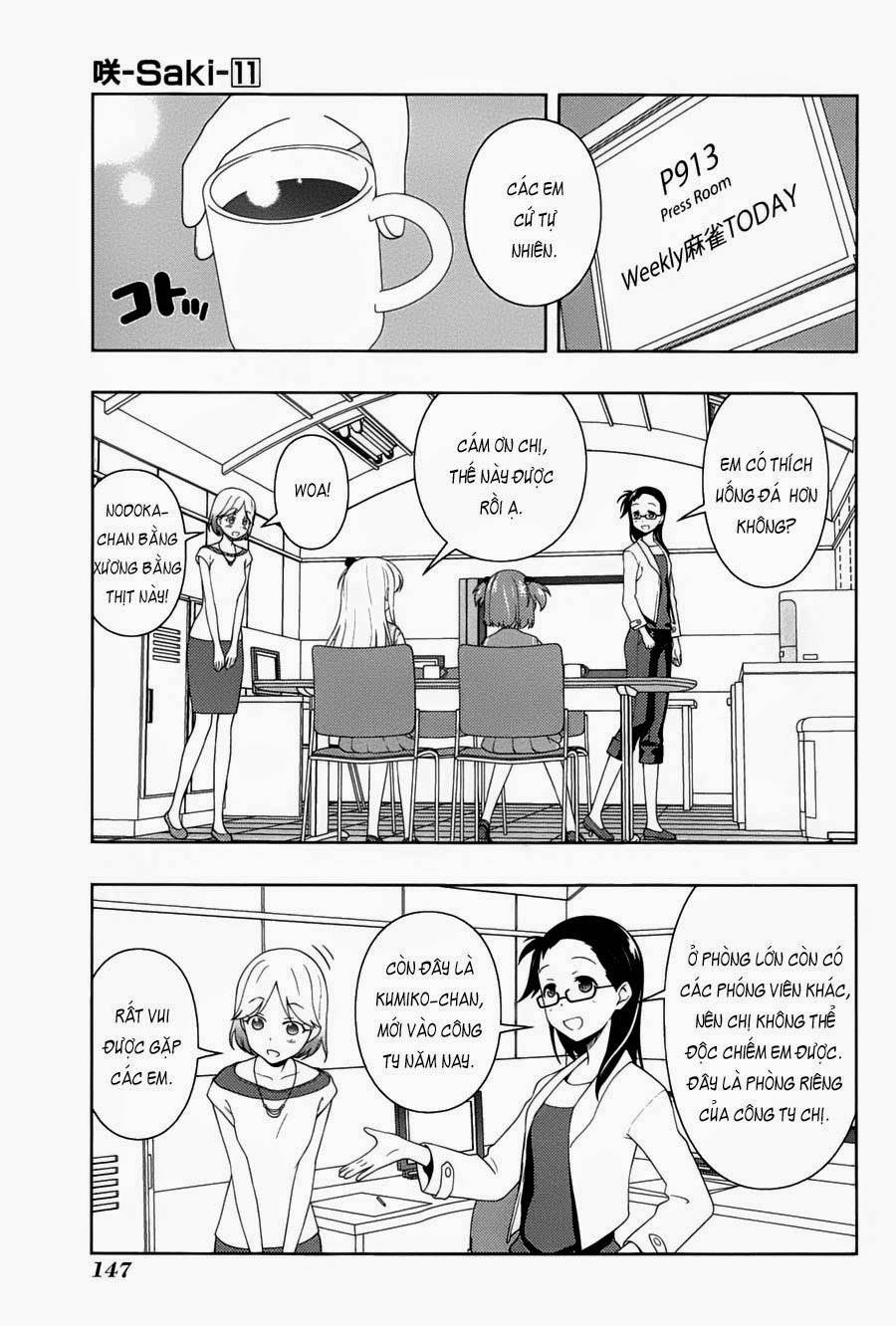 Saki Chapter 104 - Trang 2