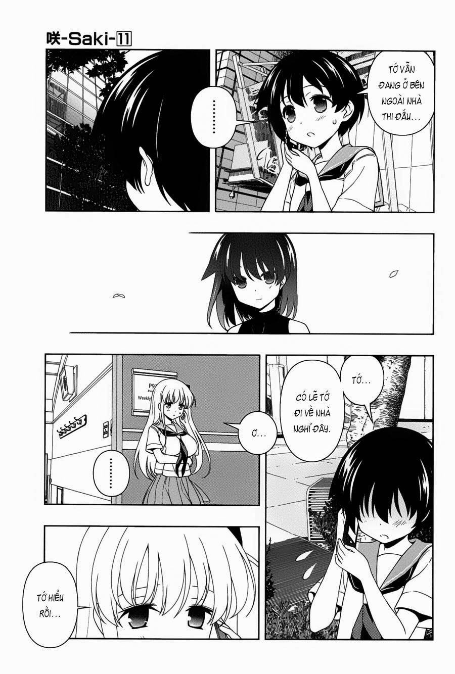 Saki Chapter 104 - Trang 2