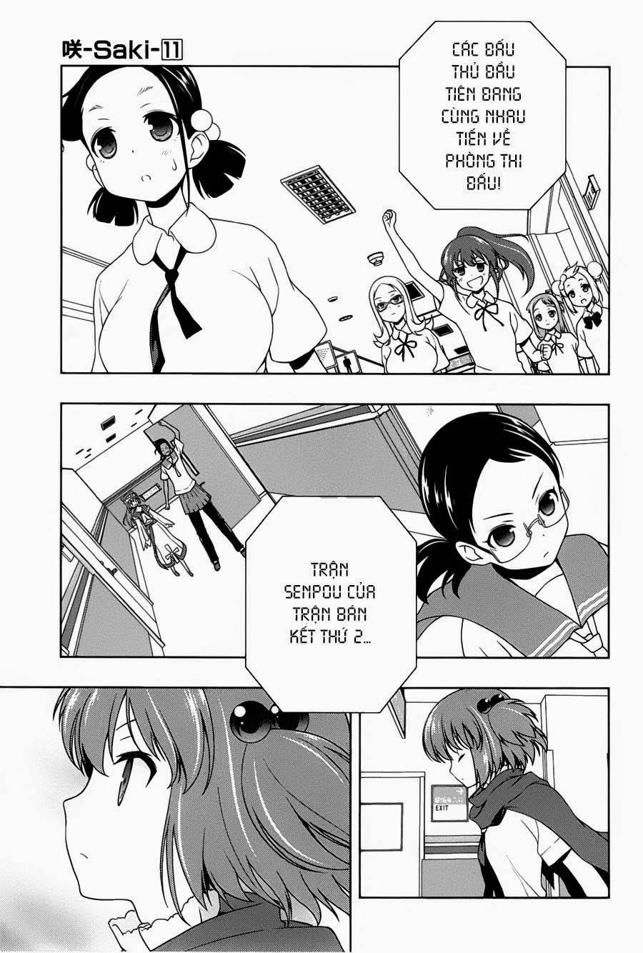 Saki Chapter 106 - Trang 2
