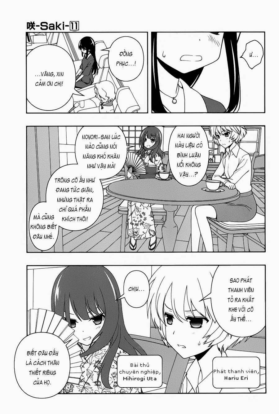 Saki Chapter 106 - Trang 2