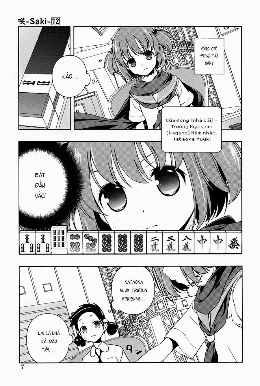 Saki Chapter 107 - Trang 2