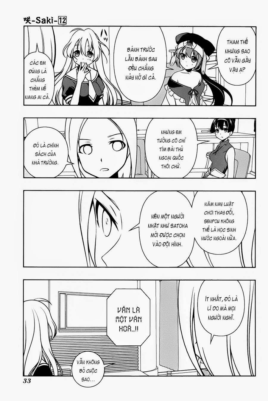 Saki Chapter 108 - Trang 2