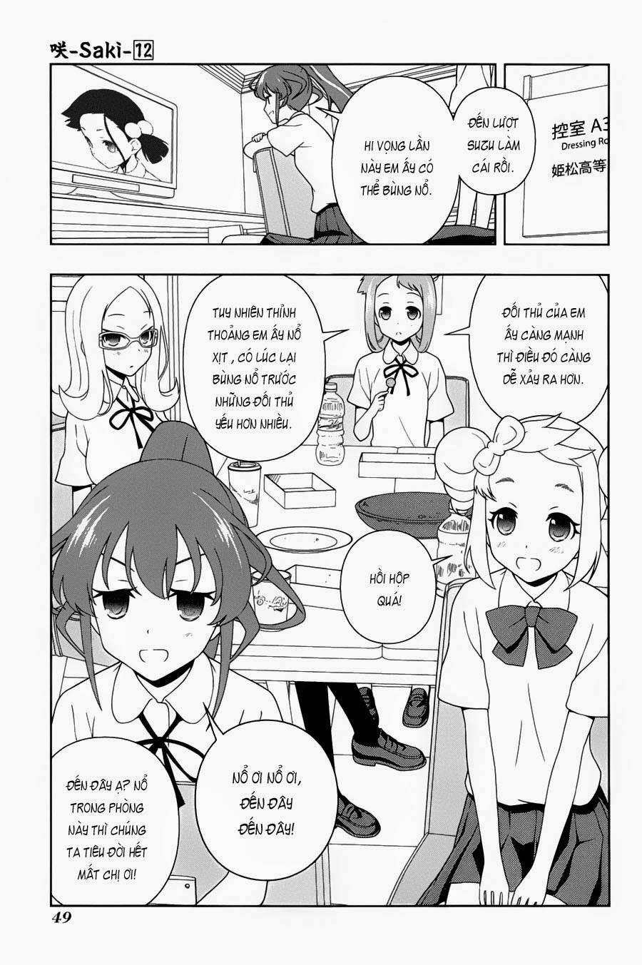 Saki Chapter 109 - Trang 2