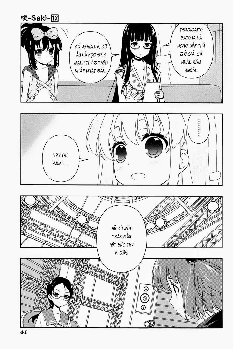 Saki Chapter 109 - Trang 2