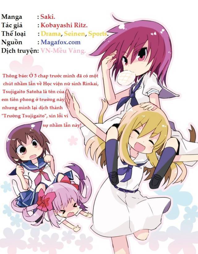 Saki Chapter 114 - Trang 2