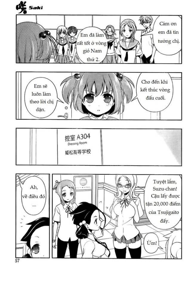Saki Chapter 114 - Trang 2