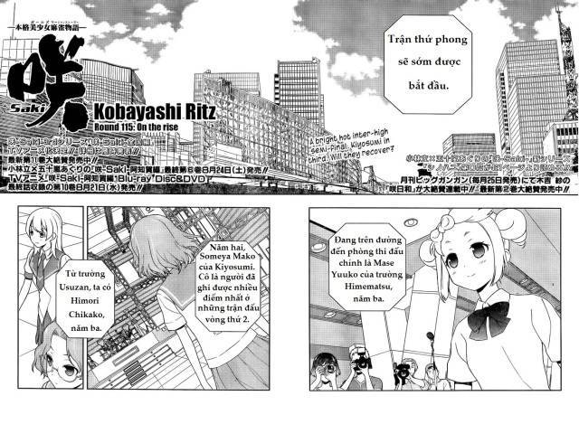 Saki Chapter 115 - Trang 2
